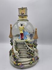 Disney Cinderella and Prince CharmingMusical Snowglobe With Clock picture
