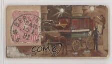 1889 Duke's Postage Stamps Tobacco N85 Loading Mail NY Post Office 7eo picture