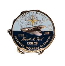 USS Gerald R. Ford CVN 78 US Navy Aircraft Carrier Challenge Coin picture