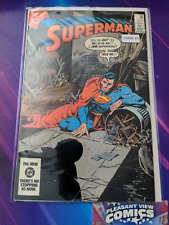 SUPERMAN #402 VOL. 1 8.0 DC COMIC BOOK CM98-16 picture