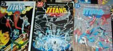 Lot/3 VFNM 9.0 NEW TEEN TITANS 1 2 3 George Perez, Baxter Edition New Stock 1984 picture