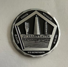 MR ALE FBI We Remember 20 Years Later 9-11-2001 (9/11) Challenge Coin CN-11 picture