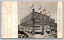 Quackenbush & Co.'s Department Store Paterson New Jersey—Antique Postcard c 1906 picture