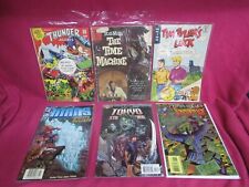Mixed Comic Book Lot of 6 Thunder Agents Time Machine Titan                  T20 picture