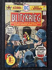DC Blitzkrieg #1 Joe Kubert 1976. Stories From The Enemies Point Of View. picture