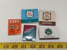 Vintage Matchbooks lot of 5 La Grange Tops coffee Olive Garden The Velvet Turtle picture