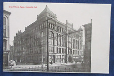 ca1910 Evansville Indiana Grand Opera House Postcard picture