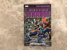 Doctor Strange Epic Collection Volume 4 Alone Against Eternity Marvel TPB picture