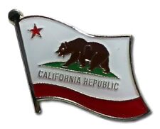 California State Flag Lapel Hat Pin FAST USA SHIPPING picture