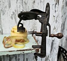 Antique Goodell Co. USA Apple Peeler Turntable 98 Clamp-on Working Condition  picture