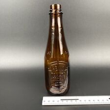 Vintage Heinz 57 Amber Glass Anchor Hocking Commemorative Ketchup Bottle picture
