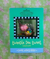 2003 Hallmark Easter Ornament Look Who's Here Tweedle Dee Tweet Collection picture