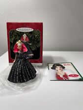 New Hallmark Keepsake Ornament Barbie Holiday Collector Series Mattel Vintage picture