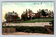 Poughkeepsie NY-New York, Vassar Hospital, Vintage Postcard picture