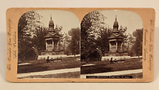 Canada View Company Stereoview Photo St. John Young's Monument King's Square picture