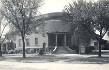 Wahpeton North Dakota~Methodist Church~Corner~1940s Real Photo Postcard~RPPC picture