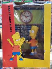 The Simpsons BART Chalkboard ALARM CLOCK 1999, Wake Up To Bart's Voice, Snooze picture