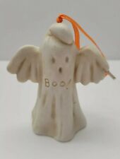 Vtg Midwest Importers Ghost Ornament Boo Ceramic Christmas Tree Halloween  picture