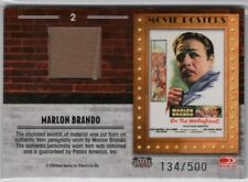 2009 Donruss Americana Marlon Brando Relic Card /500 On The Waterfront picture