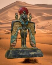 Ancient Egyptian Antiquities Statue Of Goddess Sekhmet Winged Egyptian Rare BC picture