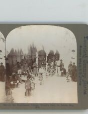 Esquimaux Village World's Fair St Louis Missouri MO 1904 Whiting Stereoview picture