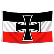 90x150cm Polyester GERMAN CROSS Imperial 2nd Reich Deutchland FLAG Outdoor Decor picture