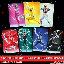[7 PACK CONNECTING VIRGIN SET] MIGHTY MORPHIN POWER RANGERS 101, 102, 103, 104, picture
