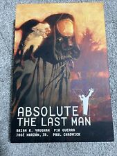 Absolute y: the Last Man Vol. 1 by Brian K. Vaughan (2015, Hardcover) picture