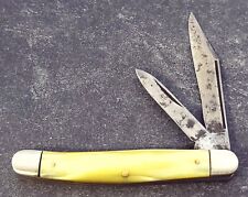 CAMILLUS Knife Made in USA 1960s-70s 2 Blade JACK Smooth Handles Vintage picture