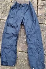 Foul Weather Navy Waterproof Trousers/Over Trousers Army Issue SMALL picture