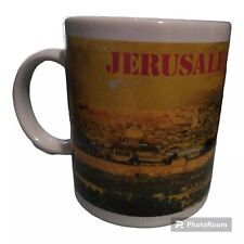 Jerusalem The Golden Picture Multicolor Coffee Mug 3.75
