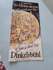 Vintage Come and See Dinkelsbuhl Travel Brochure Germany picture