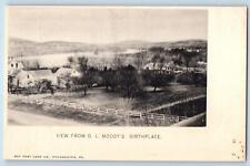 Northfield Massachusetts MA Postcard View  From D. L. Moody's Birthplace c1905's picture