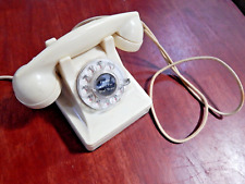 Vintage H1/F1 Ivory Bakelite Bell System Rotary Dial Desk Phone Untested As Is picture