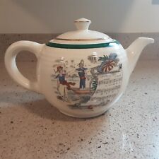 Antique Limoges Rare PV Parry Vieille Opera Guillaume William Tell Teapot picture