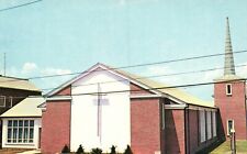Postcard MD Ocean City Atlantic Methodist Church Chrome Vintage PC a5012 picture
