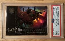 2004 Artbox Harry Potter POA Update Chasing Golden Snitch #M02 PSA 9 Mint picture