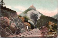 c1910s CRIPPLE CREEK SHORT LINE Colorado Railroad Postcard 