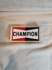CHAMPION - Original Vintage 1970’s 80’s Racing Decal/Sticker - 5.75 inch size picture
