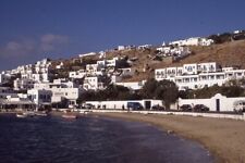 Vtg Original View Of Mykonos Greece From Waters Edge 35mm Slide picture