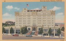 Monterey California Hotel San Carlos c1941 Postcard picture