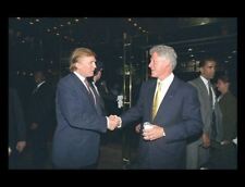 Donald Trump Meets Bill Clinton PHOTO President White House Trump Tower picture