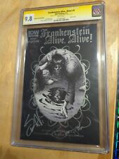 Frankenstein Alive, Alive #1B 9.8 CGC SS Signed by Bernie Wrightson/Steve Niles picture