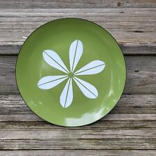 Cathrineholm Green Enamel Lotus Plate 10.25” Norway  Minty Condition picture