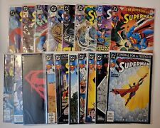 Superman Lot x18 Man Of Steel Funeral For A Friend Doomsday 1991 1992 1993 #75 picture