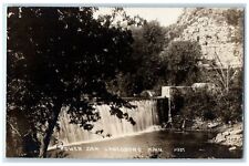Lanesboro Minnesota MN RPPC Photo Postcard Power Dam Exterior View c1940 Vintage picture