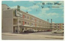 York PA Travelodge Hotel Postcard Pennsylvania picture