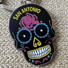 Vintage Keychain San Antonio Skull Skeleton picture