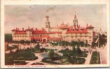 Hotel Ponce Deleon St Augustine Florida FL WB Antique Postcard WOB Note UNP UDB picture