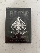 Bicycle Playing Cards - Black Ghost - 2nd Edition *SEALED* picture